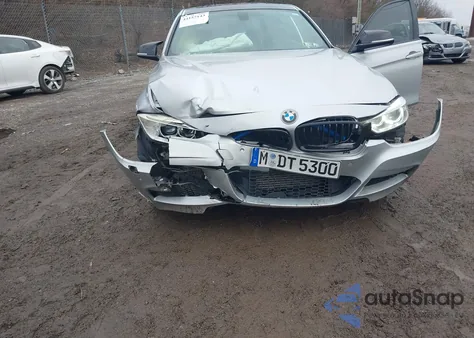 2015 BMW 335I xDrive из США, поврежденный, VIN WBA3B9G59FNR92967